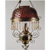 Image 1 : HANGING LIBRARY LAMP.  