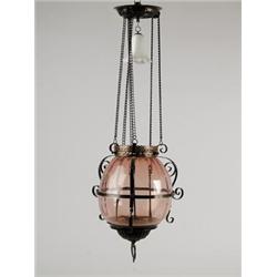 HANGING HALL LAMP.  