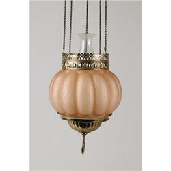 HANGING HALL LAMP.  