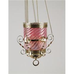 HANGING HALL LAMP.  