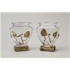 Image 1 : PAIR OF BACCARAT ART NOUVEAU VASES.  