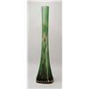Image 1 : MONUMENTAL ENAMELED ART GLASS VASE. 