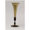 Image 1 : TIFFANY TRUMPET VASE & BRONZE HOLDER. 