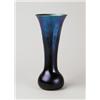 Image 1 : TIFFANY BLUE IRIDESCENT VASE.  