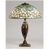 Image 1 : SIGNED TIFFANY BELLFLOWER TABLE LAMP. 