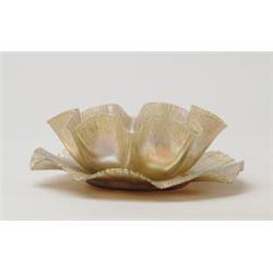 TIFFANY FINGER BOWL & UNDERPLATE.  