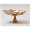 Image 1 : SIGNED TIFFANY FAVRILE FOOTED COMPOTE.  
