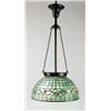 Image 1 : EARLY TIFFANY ACORN CHANDELIER.  