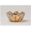 Image 1 : TIFFANY IRIDESCENT GOLD BOWL.  
