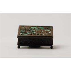 SIGNED TIFFANY BOX.  