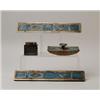Image 1 : FOUR PIECE TIFFANY DESK SET.  