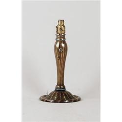 SIGNED TIFFANY ARABIAN LAMP BASE.  