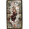 Image 1 : LARGE STAINED & LEADED VICTORIAN WINDOW.  