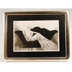 FRAMED LOUIS ICART "THE SOFA".  