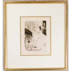 LOUIS ICART ETCHING.  