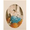 Image 1 : LOUIS ICART "ORANGE SELLER". 