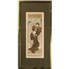 Image 1 : FRAMED MUCHA PRINT.  