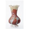 Image 1 : SPECTACULAR SIGNED GALLE MARQUETRY VASE.  