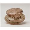 Image 1 : SIGNED GALLE WHEELCARVED FLORAL BOX.  