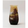 Image 1 : SIGNED GALLE SCENIC VASE.  