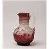 Image 1 : EXTRAORDINARY CAMEO GLASS PRESENTATION PITCHER FOR THE YACHT CECELLE.  