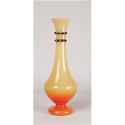 FINE SIGNED SCHNEIDER VASE.  