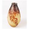 Image 1 : GOOD SIGNED GALLE CAMEO VASE.  