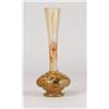 Image 1 : SIGNED DAUM ACID ETCHED AND ENAMELED VASE.  