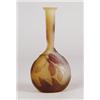 Image 1 : SIGNED GALLE CAMEO BANJO VASE. 