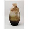 Image 1 : SIGNED GALLE CAMEO SCENIC VASE. 
