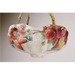 SIGNED PAIRPOINT PUFFY PAPILLON CHANDELIER.  