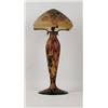Image 1 : CAMEO GLASS LAMP.  