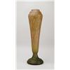Image 1 : SIGNED DAUM NANCY CAMEO FLORAL VASE.  