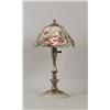 Image 1 : PAIRPOINT PUFFY BOUDOIR LAMP.  