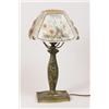 Image 1 : SIGNED PUFFY BOUDOIR TABLE LAMP.  