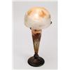 Image 1 : SIGNED GALLE CAMEO LAMP.  