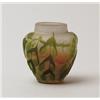 Image 1 : SIGNED GALLE CAMEO GLASS VASE. 