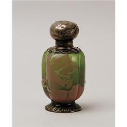 GALLE CAMEO SCENT BOTTLE.  