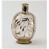 Image 1 : EARLY SIGNED GALLE ENAMELED BOTTLE. 