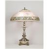 Image 1 : SIGNED PAIRPOINT REVERSE PAINTED TABLE LAMP.  
