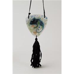 ARGY ROUSSEAU PATE DE VERRE PENDANT.  