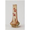 Image 1 : SIGNED DAUM CAMEO & ENAMELED FLORAL VASE.  