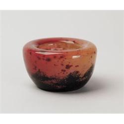 SIGNED DAUM VASE.  