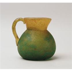 ART GLASS PITCHER.  