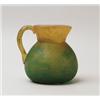 Image 1 : ART GLASS PITCHER.  