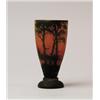 Image 1 : SIGNED DAUM NANCY CAMEO VASE.  