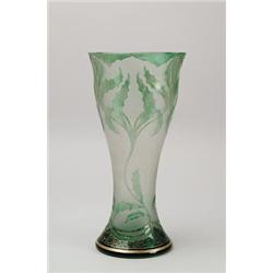 HONESDALE CAMEO VASE.  