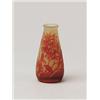 Image 1 : SIGNED GALLE FLORAL VASE.  