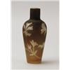 Image 1 : IRIDESCENT INTAGLIO CUT VASE. 