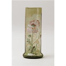 MT. JOYE DECORATED VASE.  